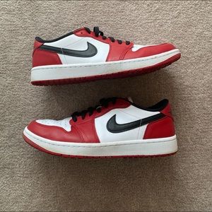 Mens Nike Air Jordan 1 Low Golf Shoes Chicago size 9.5 US